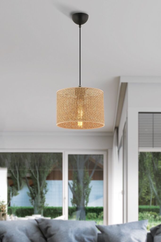 Opviq Luster Pie Hazeran, 25cmx25cm, bež-crna