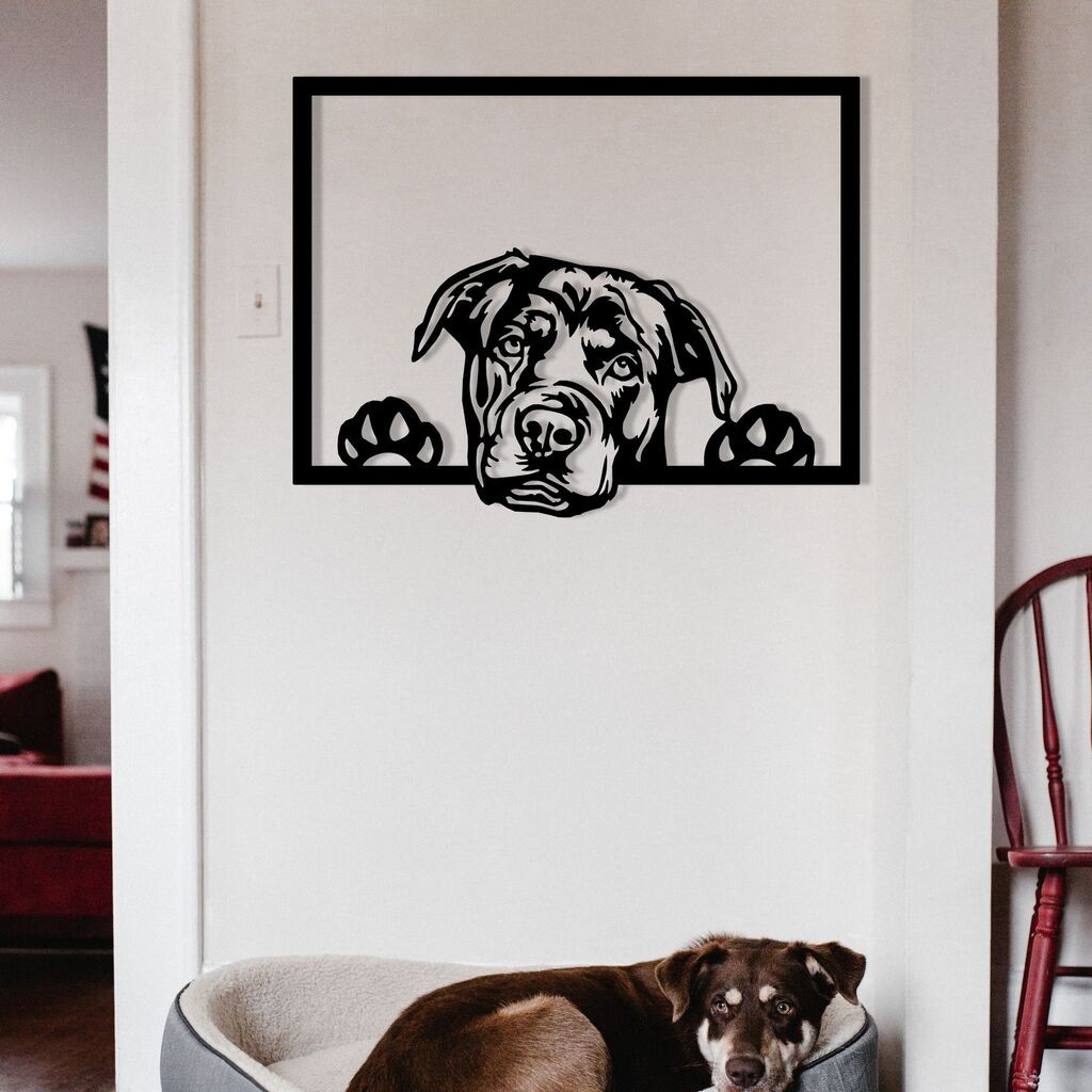 Zidna dekoracija Enzo 7054, 70x54cm, Crna