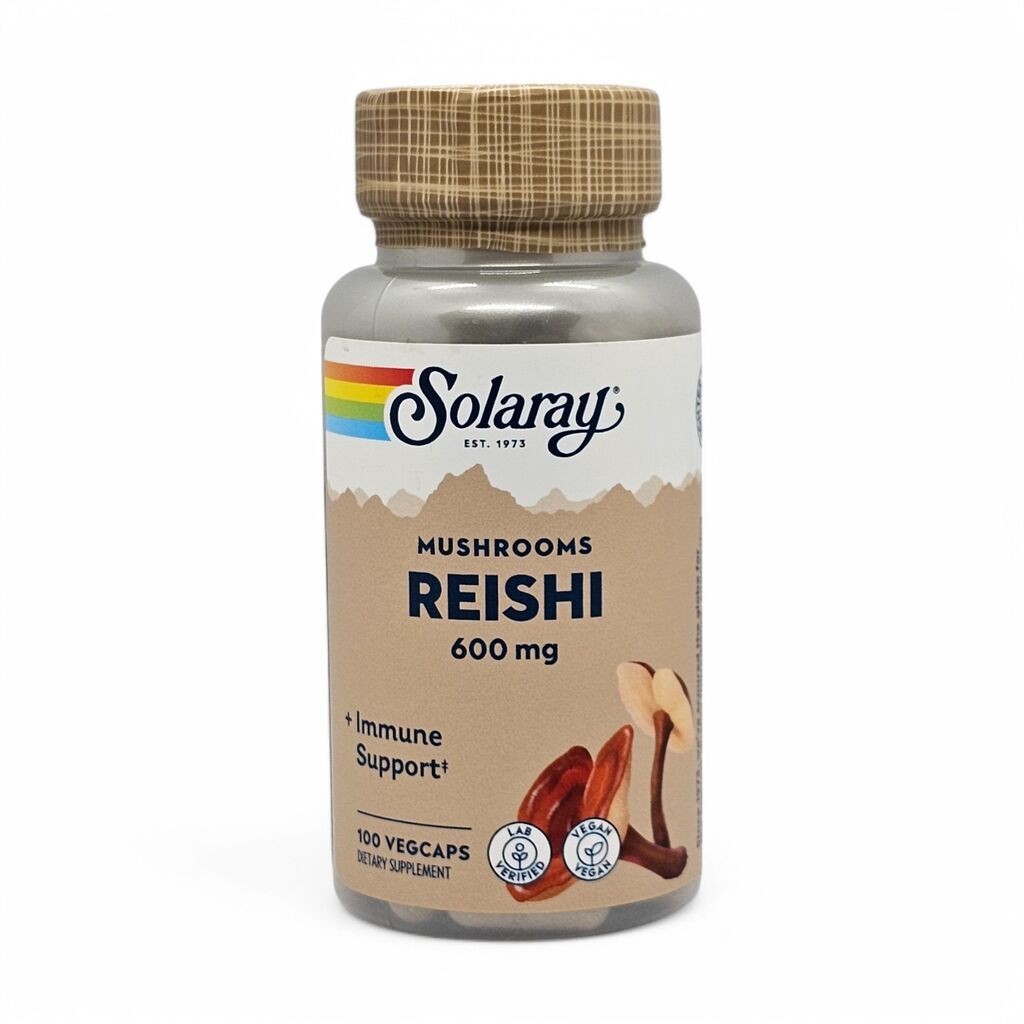 SOLARAY Reishi Mushroom 600 mg, 100 kapsula