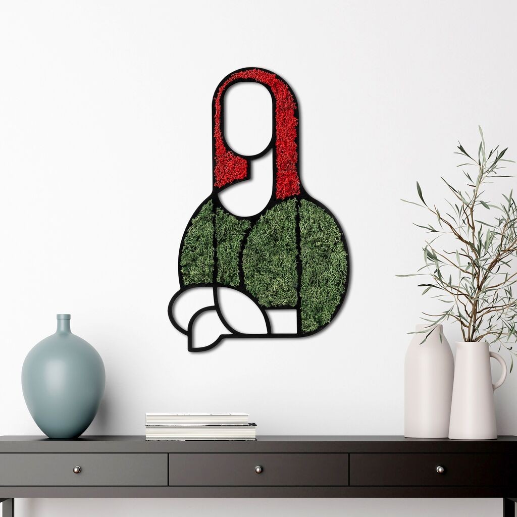 Wallity Zidna dekoracija Mahovina-Mona Lisa, 48x31cm, Šarena