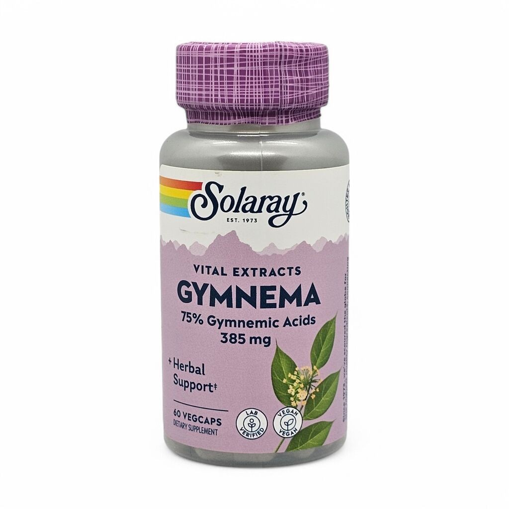 SOLARAY Gymnema 385mg, 60 kapsula