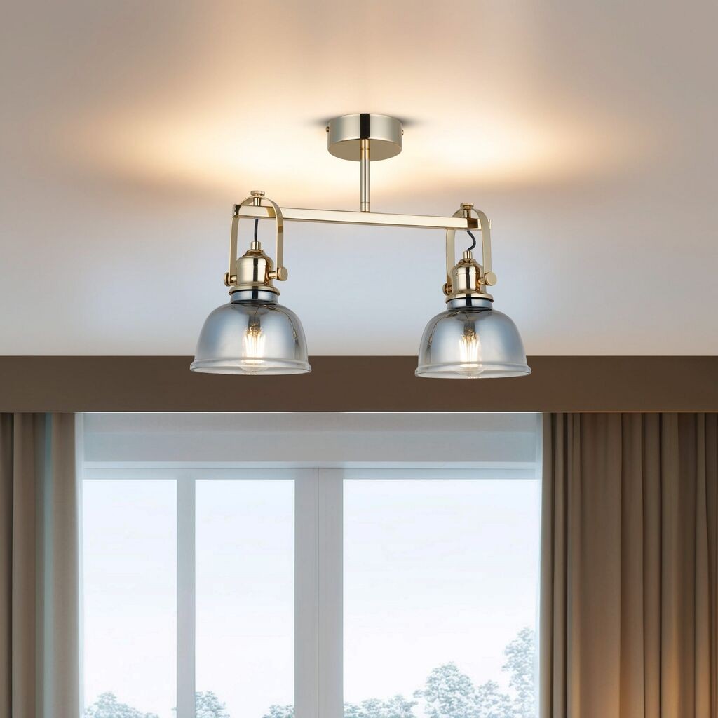 Opviq Luster Mago-80-12, O16, 12cm, IP20 zlatne boje