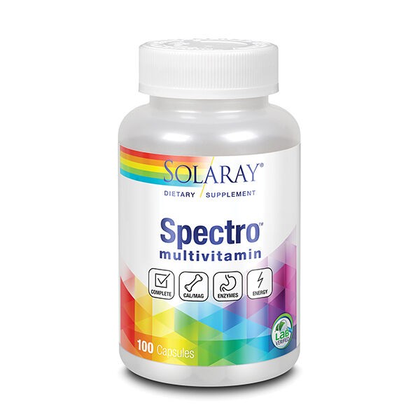 SOLARAY Spectro multivitamini, 100 kapsula