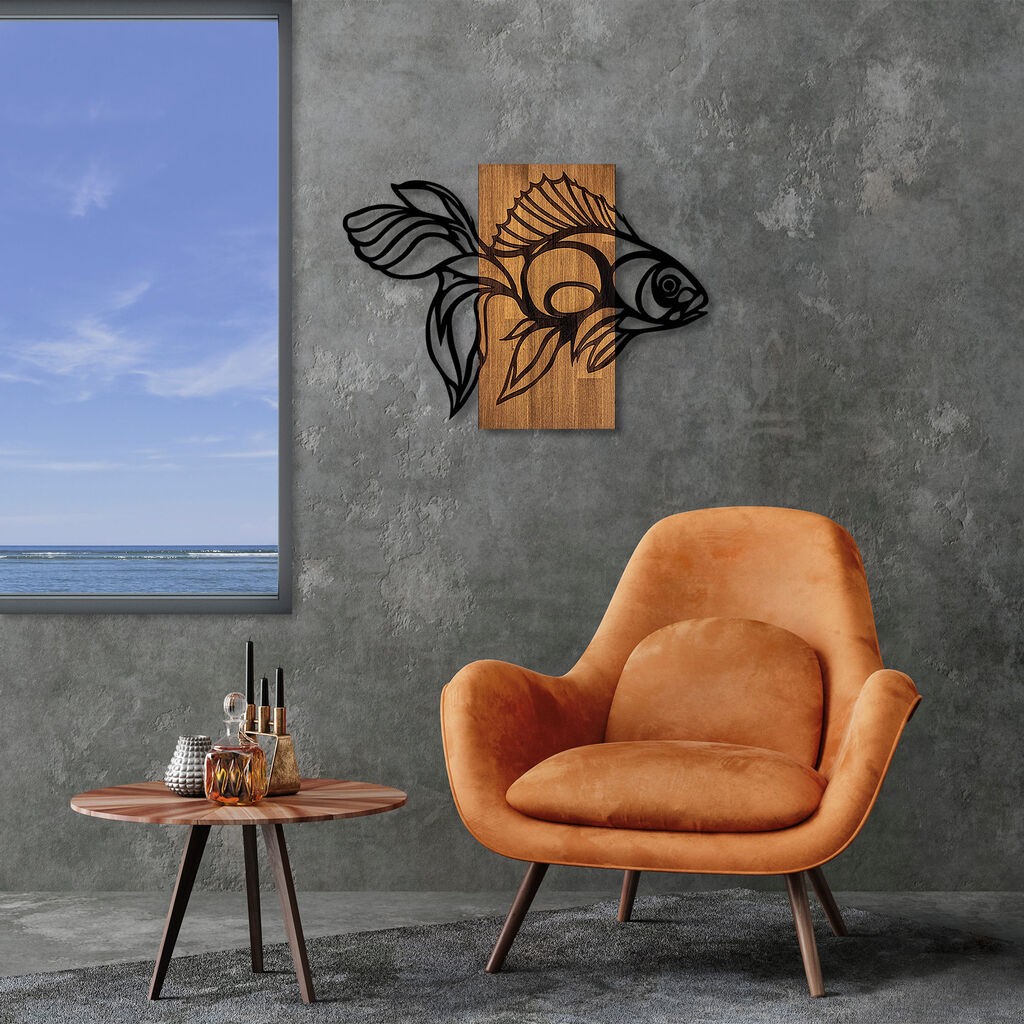 Wallity Zidna dekoracija MA-306, 58x80cm, Hrast