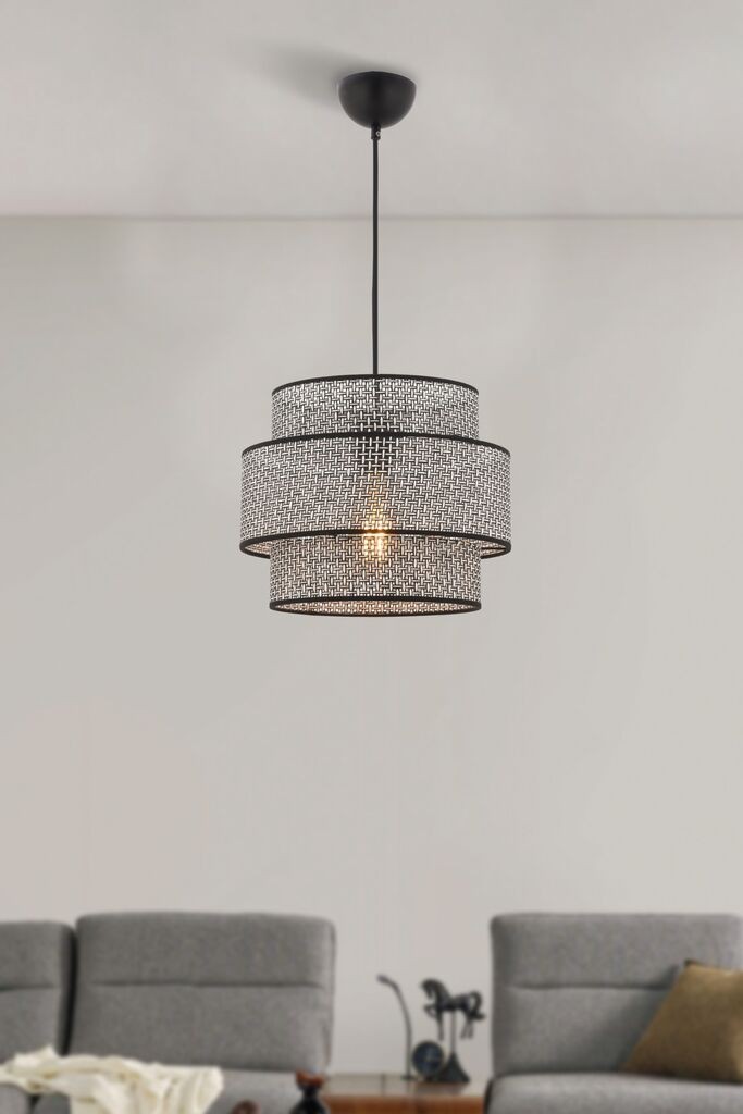 Opviq Luster Cascade, 30x30cm, crna