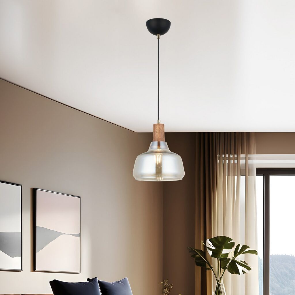 Opviq Luster Ace-52-01, O20, 14cm, IP20 crno-smeđa