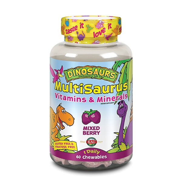 Kal Multisaurus multivitamini za djecu, 60 tableta