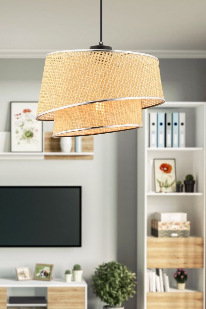 Opviq Luster Barette Hazeran, 32x32cm, srebrno-bež boja