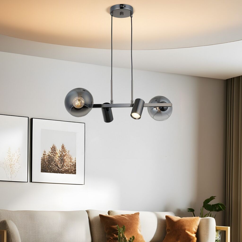 Opviq Luster Zerde-87-04, O14, 12cm, IP20 Antracit