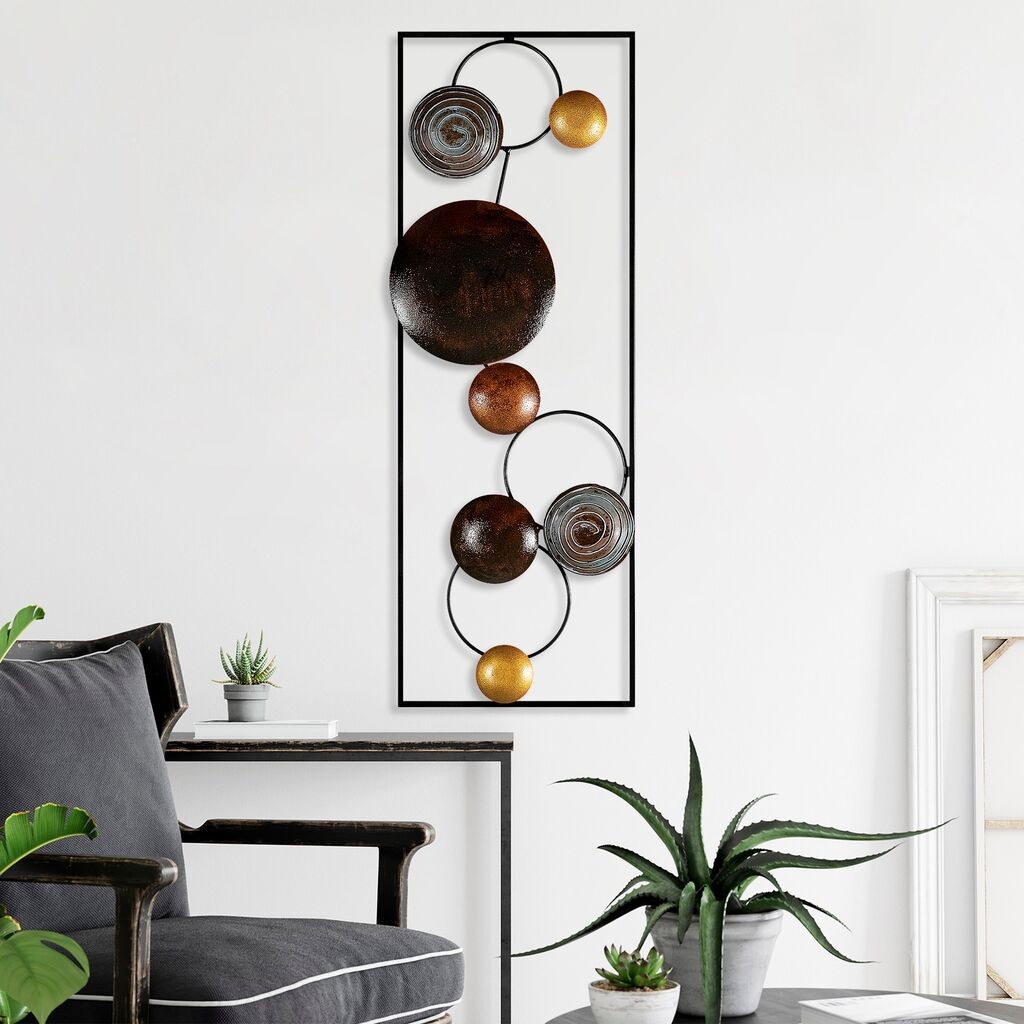 Wallity Zidna dekoracija Teksturirana-2, 32cmx90cmx4cm, Šarena