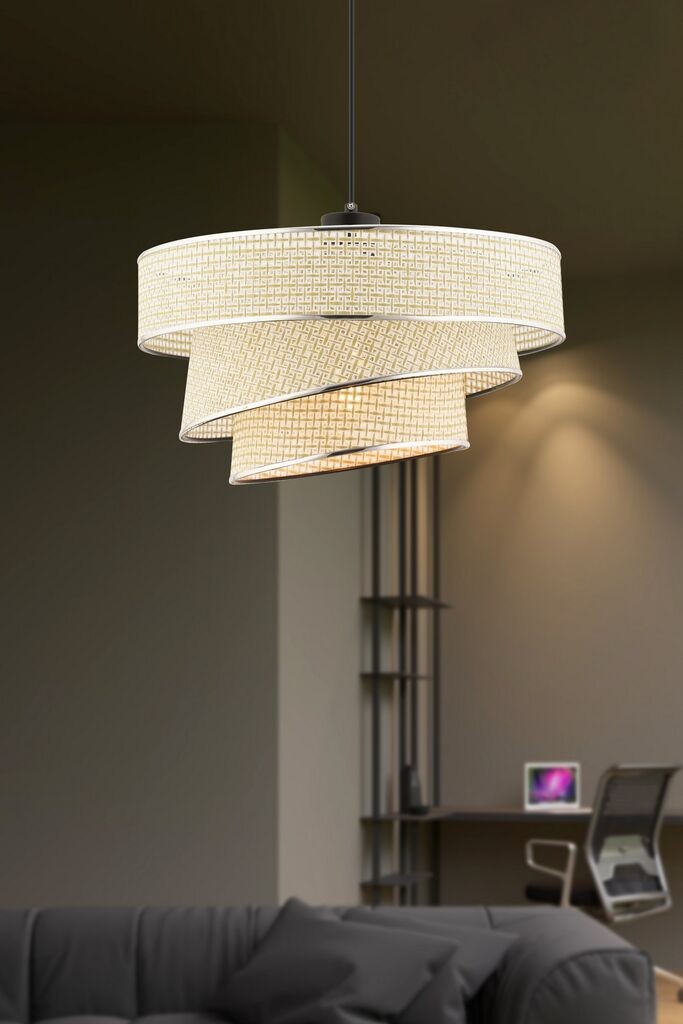 Opviq Luster Couper Hazeran, 40x40cm, krem-srebrna boja