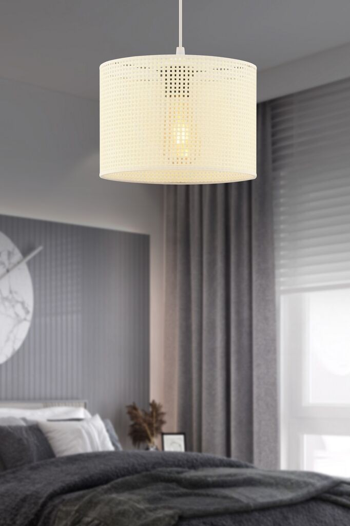 Opviq Luster Pie Hazeran, 25cmx25cm, bijela