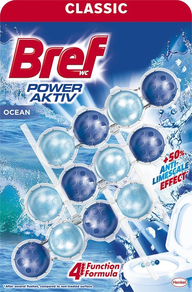 BREF Ocean osvježivač za WC školjku 3x50gr
