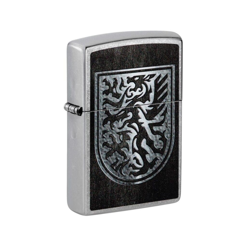 Zippo upaljač Dragon Shield, srebrne boje