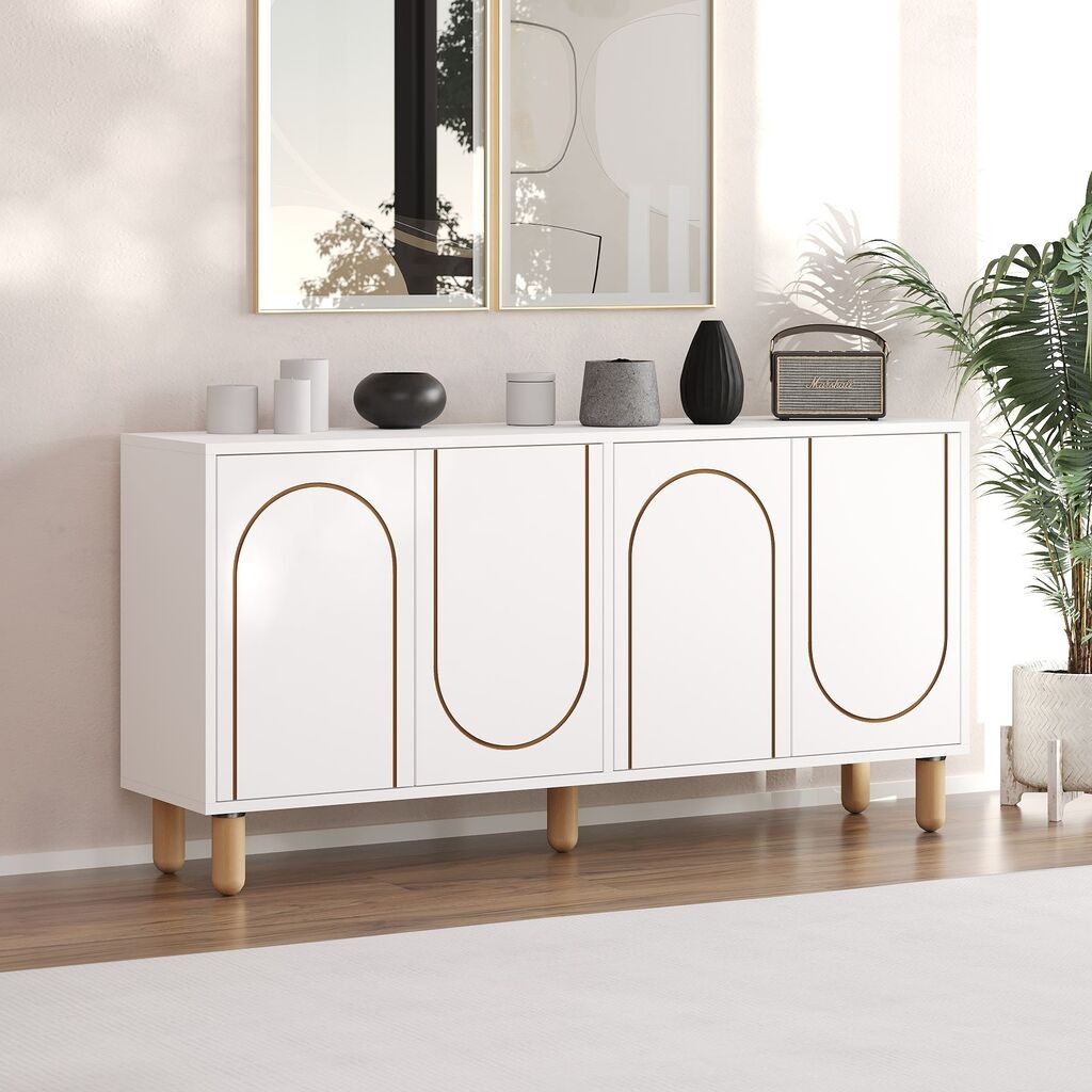 Hanah Home Konzolni sto Verona, 150x73x36 cm, Bijela