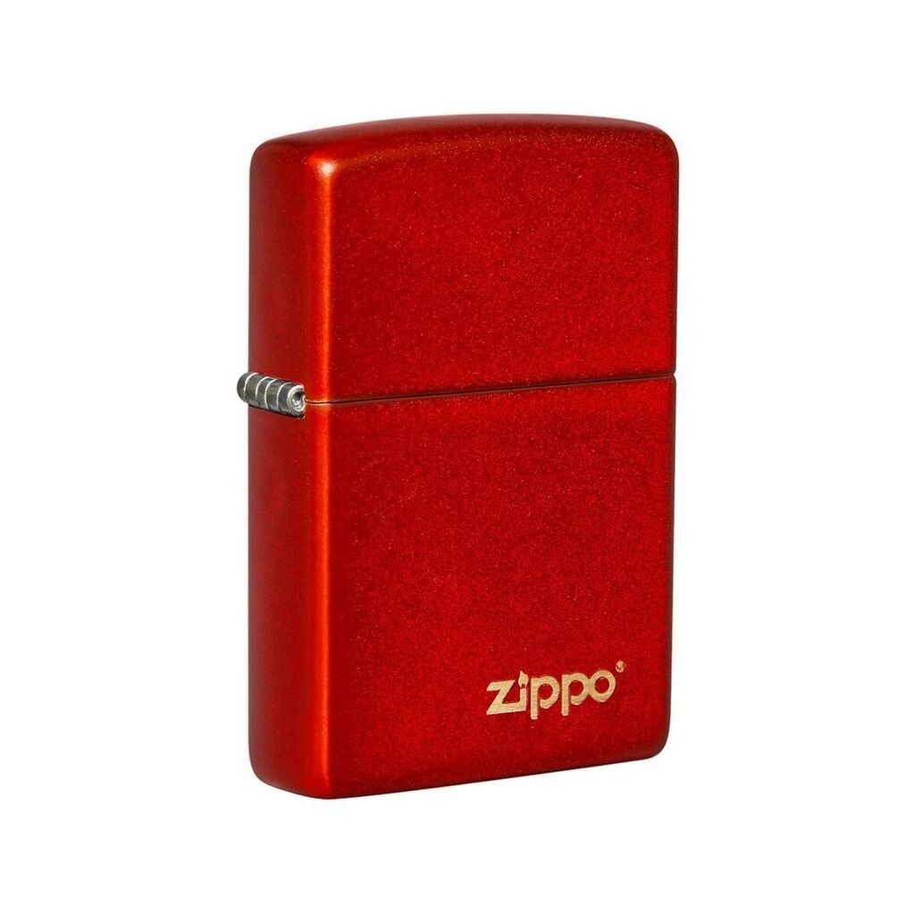 Zippo upaljač metalik, crveni