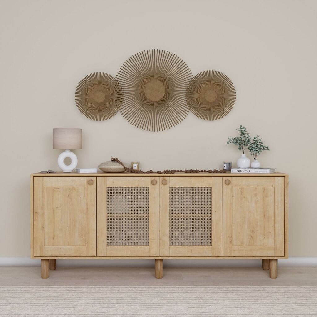 Hanah Home Konzolni sto Bohemian 1600-151, 180x75x40 cm, Orah