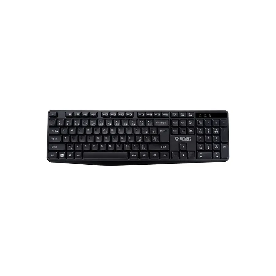 Yenkee Tastatura bežična YKB 2020CS WL, Crna