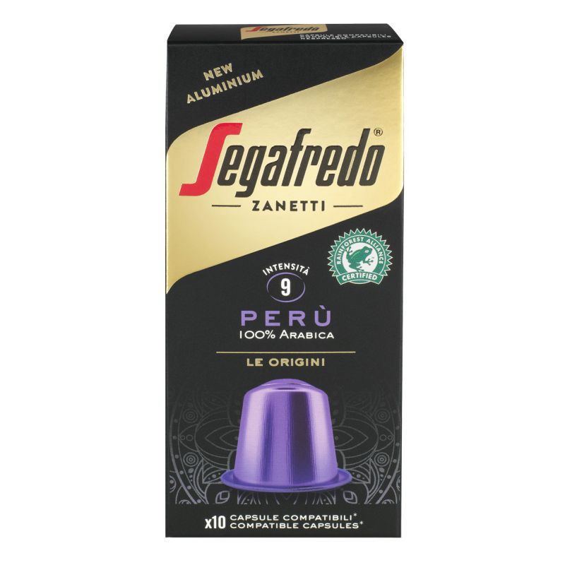 Segafredo Nespresso Peru 100 %, comp. 10 x 5