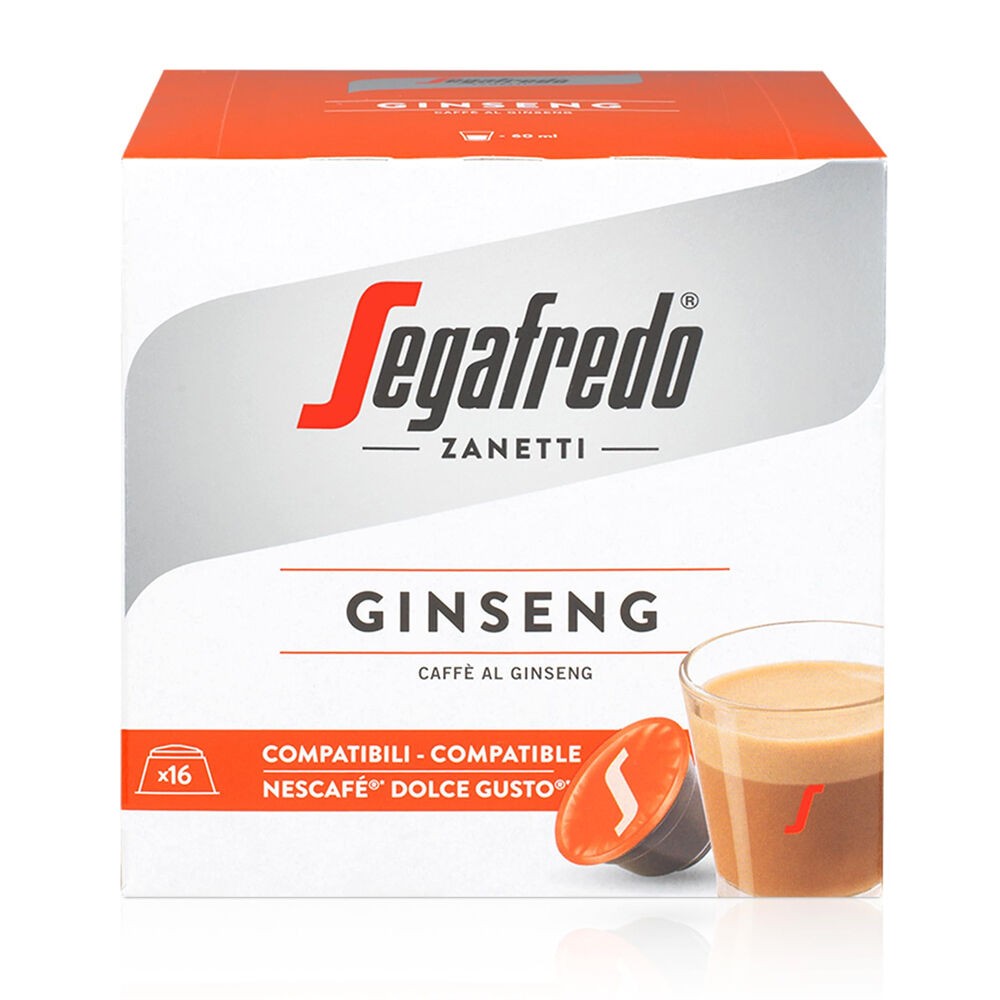 Segafredo Ginseng Kapsule za kavu, 16 x 8 g, comp DG