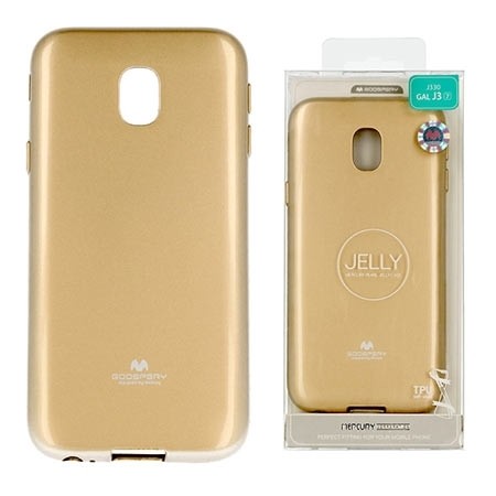 Zaštitna futrola Mercury Jelly Case J330 Galaxy J3 (2017) GOLD
