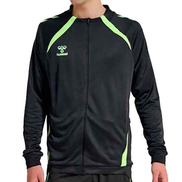 Hummel muška dukserica HMLLEAD 2.0 TRACK ZIP, crna