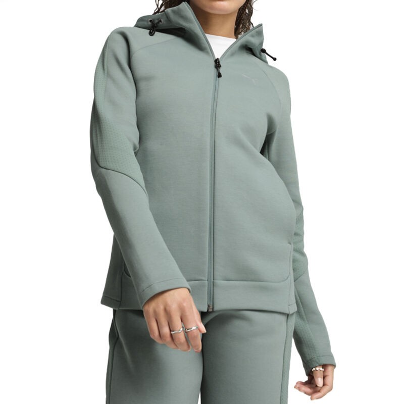 Puma Ženski duks Evrostripe, Zeleni