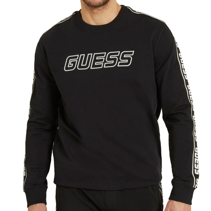 Guess Muški duks Arlo CN, Crni