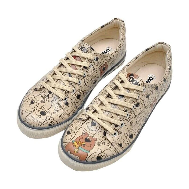 DOGO Muške patike Hide n’ Seek Scooby Doo, Bež