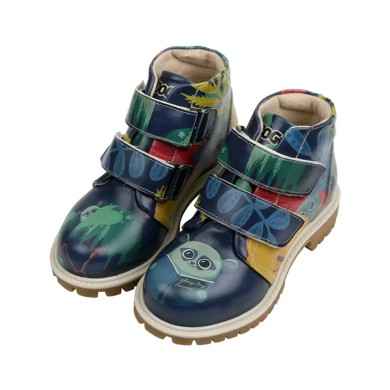 DOGO Staying at Home Cross čizme za dječake, Teget