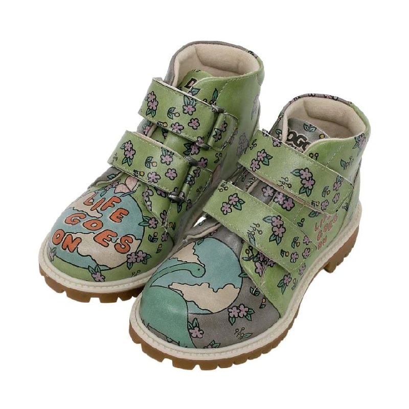 DOGO Life Goes On Cross patike za dječake, Zelene