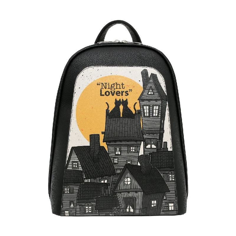 DOGO Night Lovers Ruksak, Crni