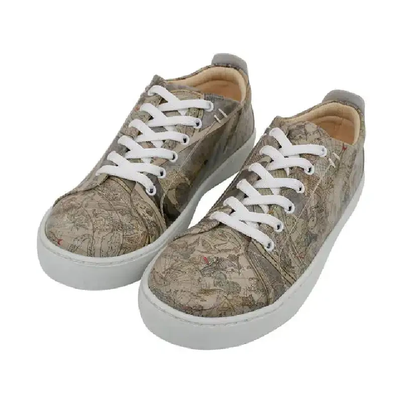 DOGO Astronomy Map Sneaky Ženske patike, Bež