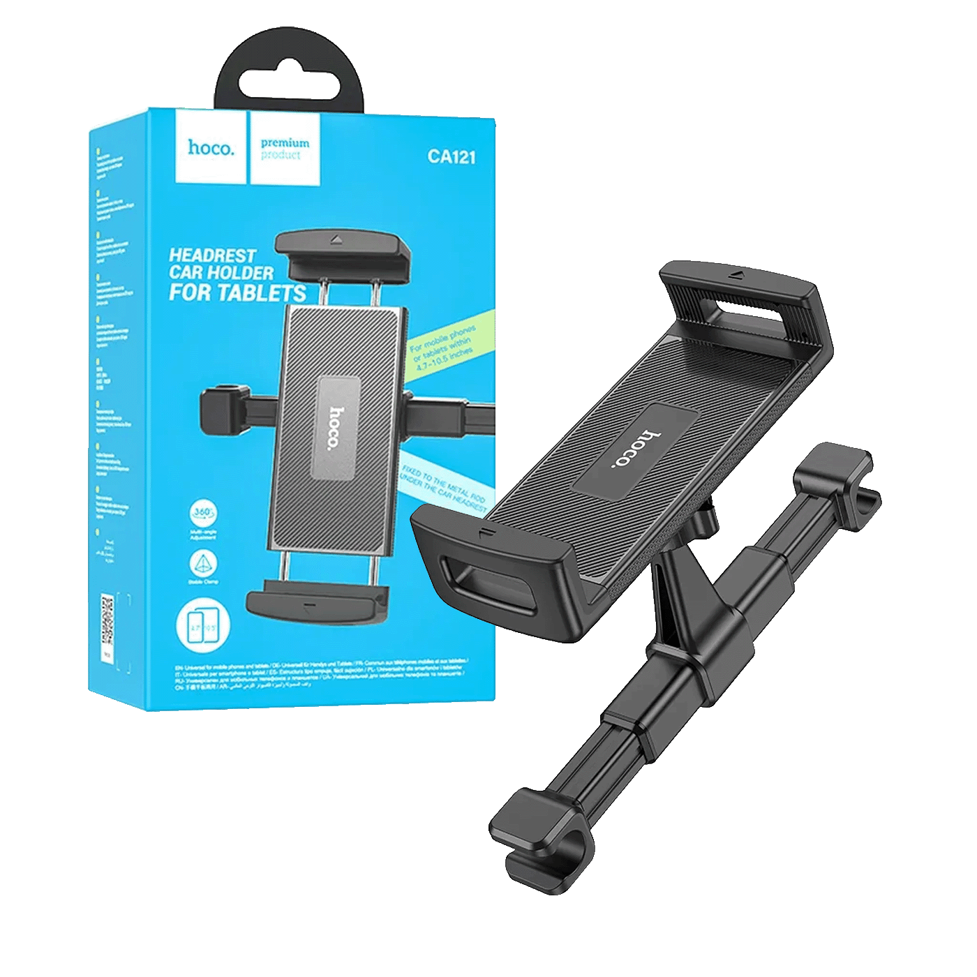HOCO Držač za auto naslonjač CA121, Za telefone i tablete