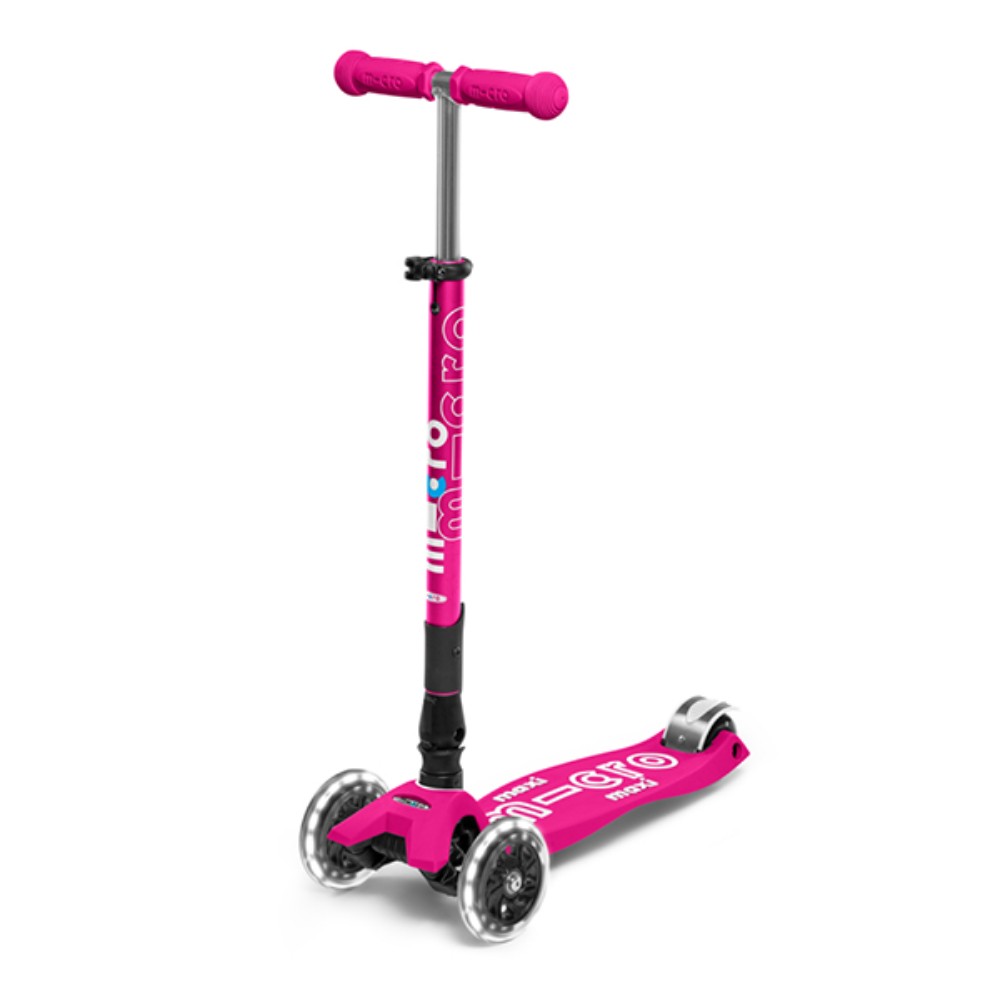 MICRO Trotinet Maxi deluxe foldable, Roze