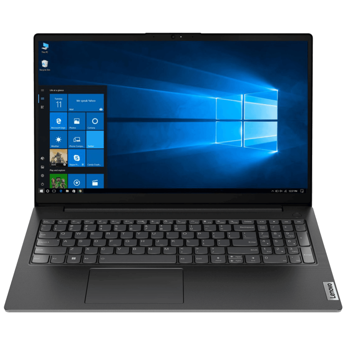 LENOVO Laptop V15 82TT0010IX, 15.6", Intel i5-1235U 3.30 GHz, 8GB/256GB, Crni