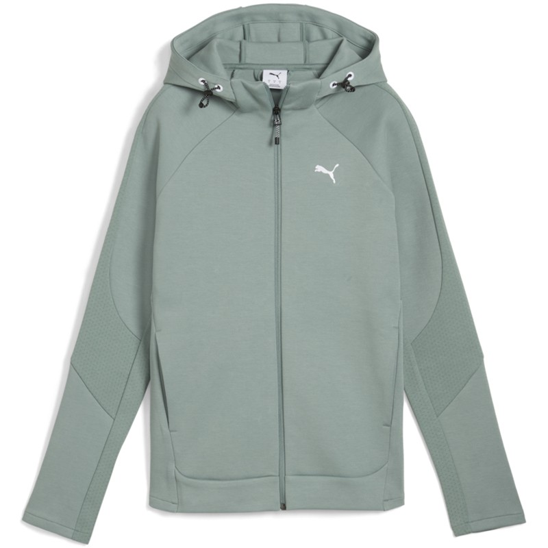 PUMA Ženska Eurostripe majica s kapuljačom, Svijetlozelena