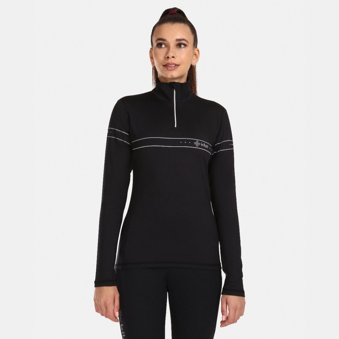 KILPI Ženska majica dugih rukava Leema-W, Crna