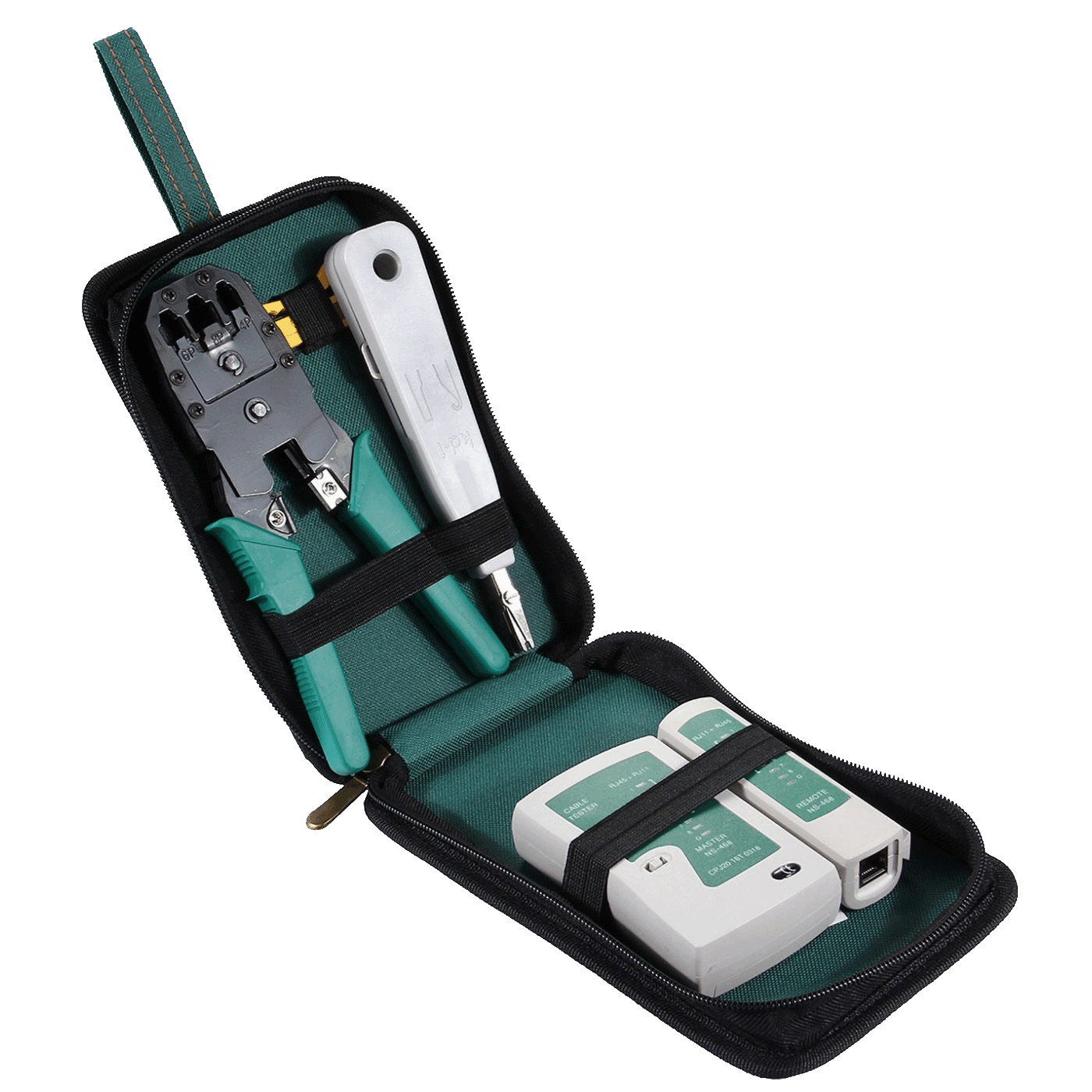 NN-SU Alat za motažu LAN i telefonskih konektora, Set 5U1 RJ45/RJ11/Cat5/Cat6