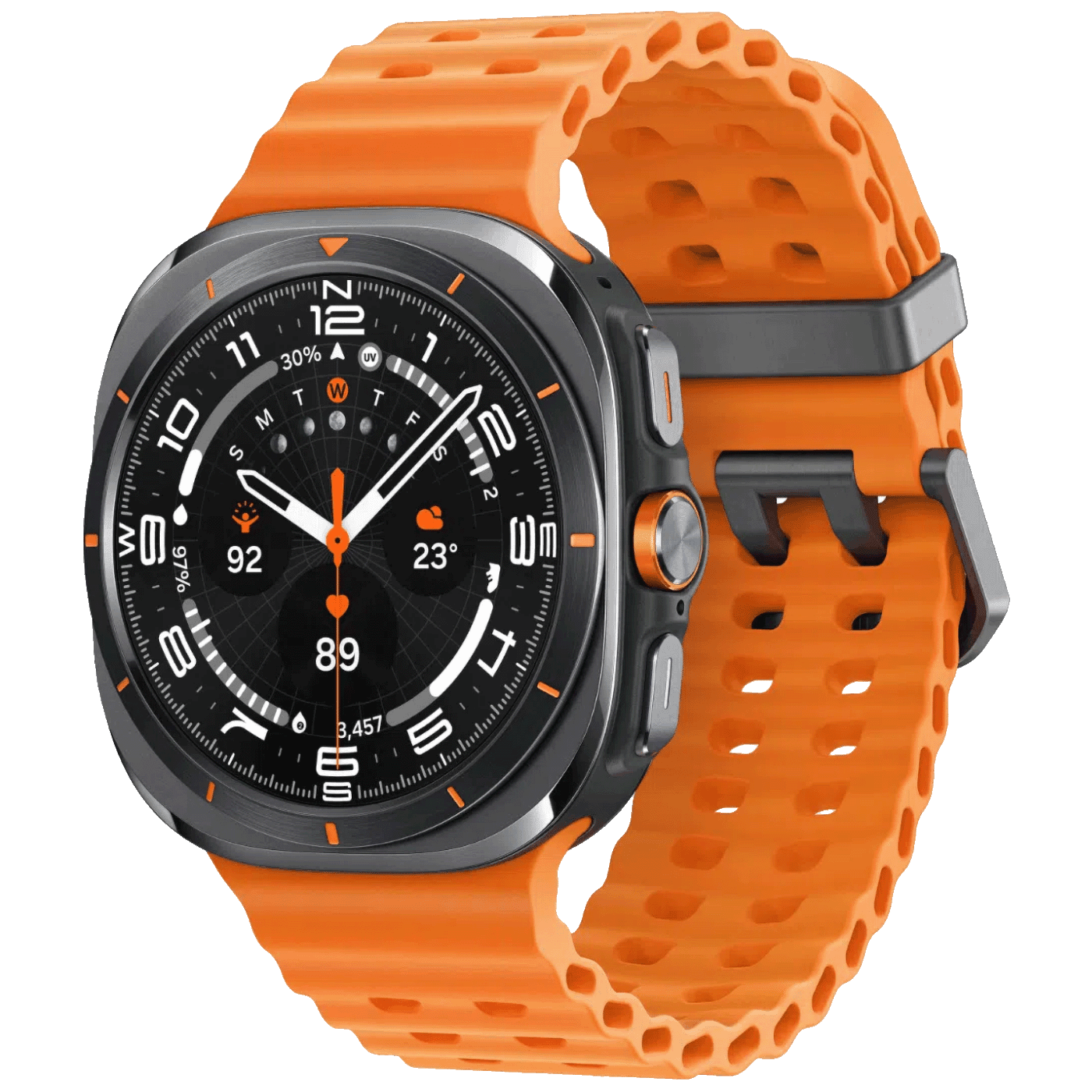 SAMSUNG Pametni sat Watch Ultra LTE, 1.5" AMOLED, Vodootporan 10ATM, BT, WiFi, GPS, 47mm, Narandžasti