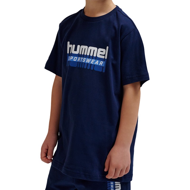 Hummel Majica za dječake Hmltukas, Teget