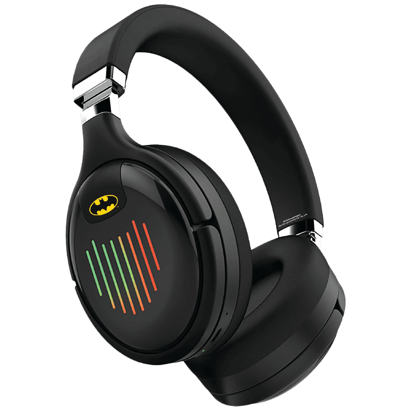 DC Bežične slušalice Batman, MicroSD, FM radio, Crne
