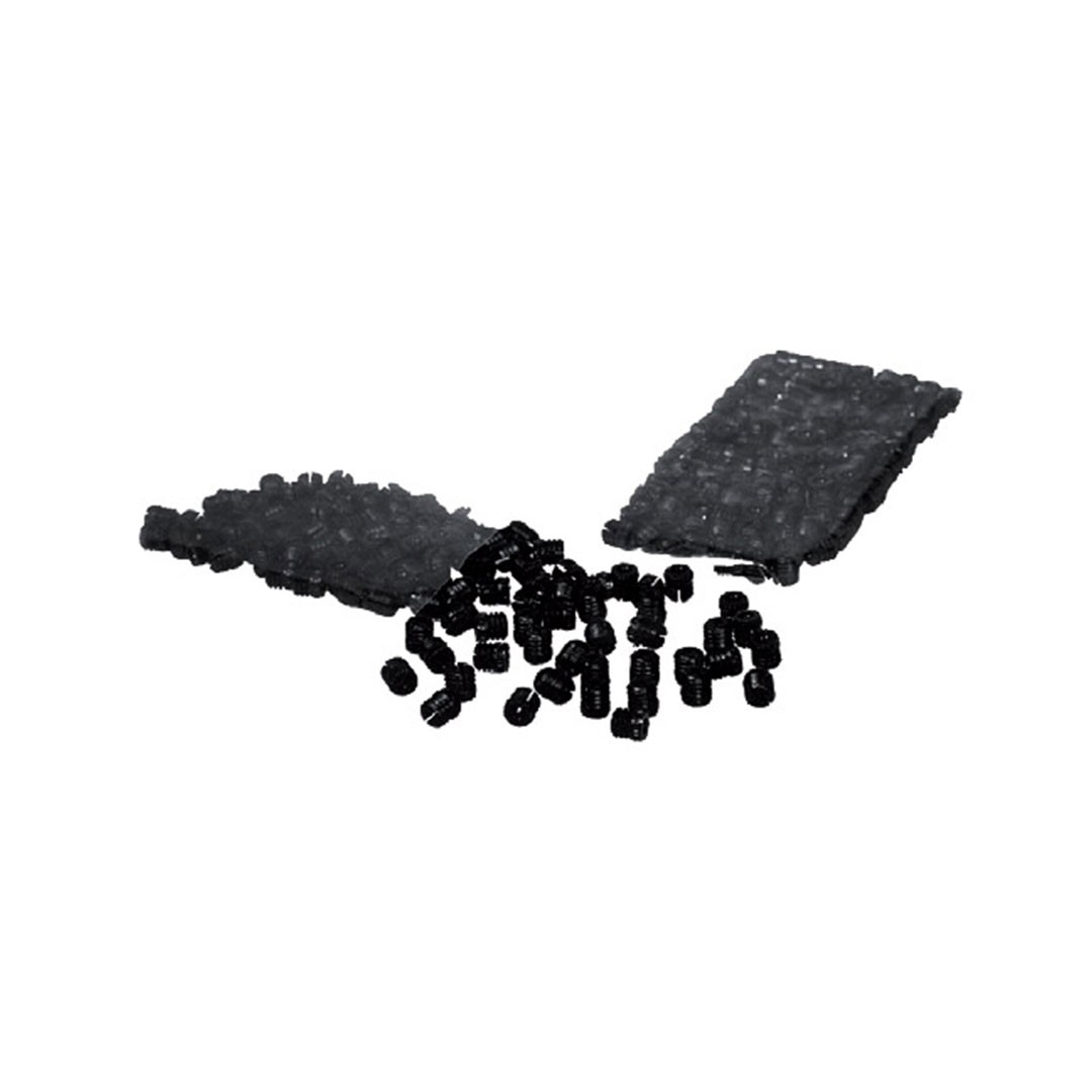 MAPLUS Plastični umetak za bušilicu 100 komada, Crna