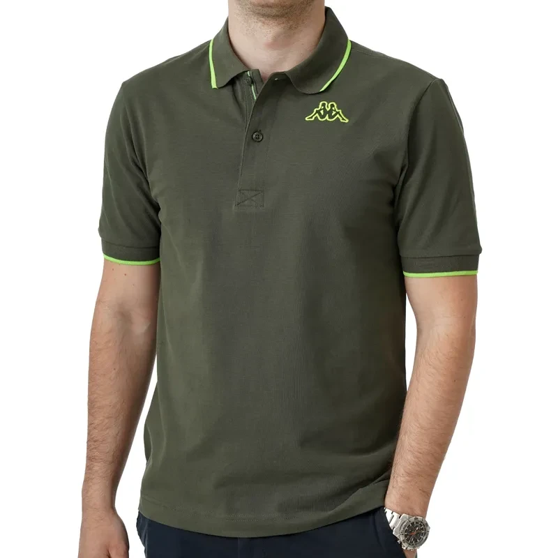 Kappa muška polo majica Logo Flus, crna