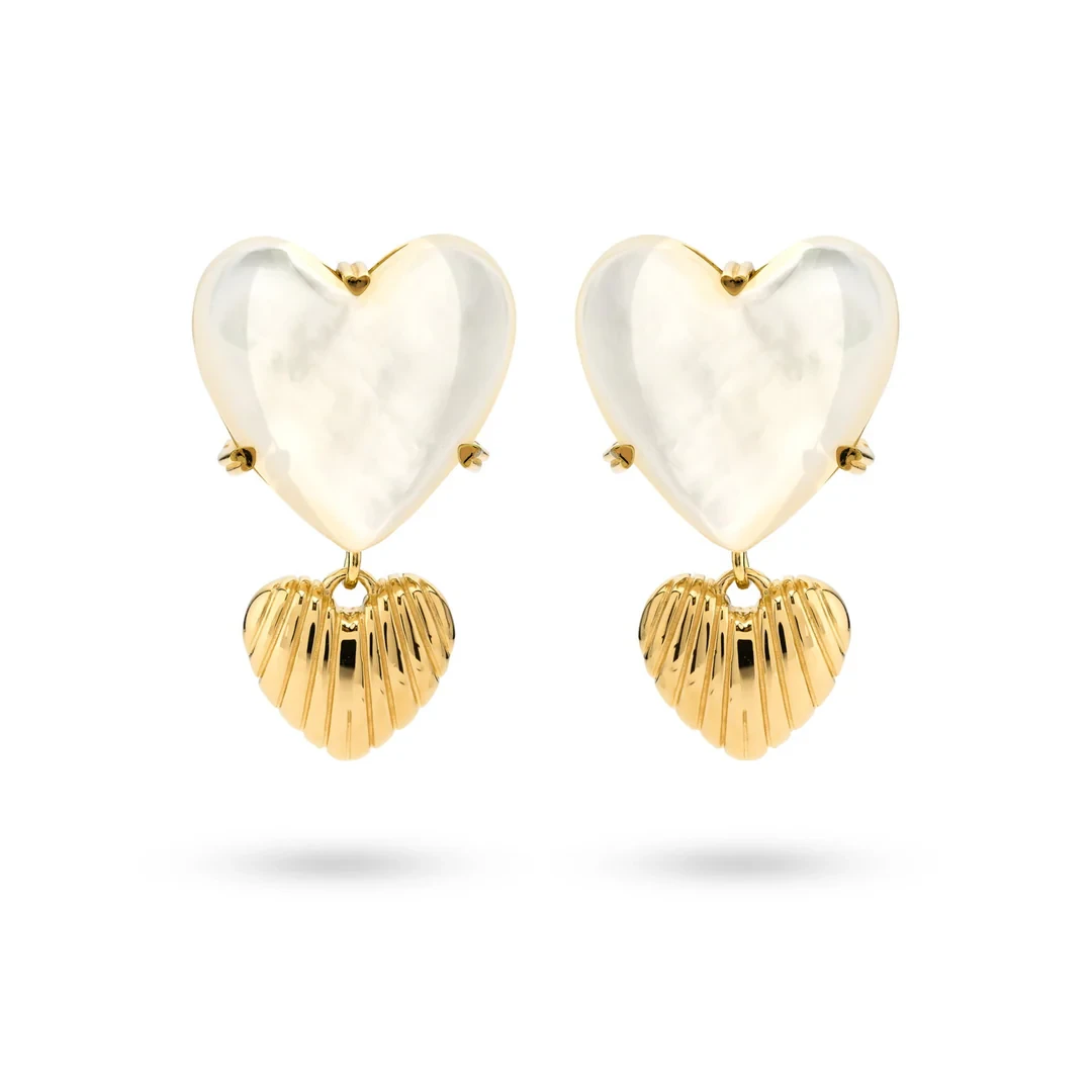 24Kae ženske srebrne naušnice 42490Y