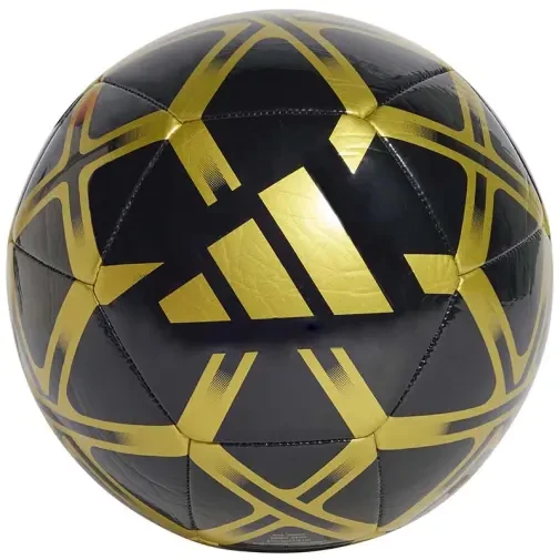 Adidas StarLancer CLB fudbalska lopta, crna i zlatna