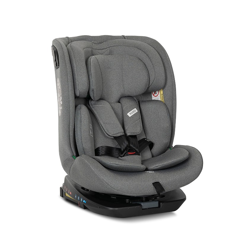Lorelli Autosjedalica Rodeo 40-150cm, Isofix, Siva