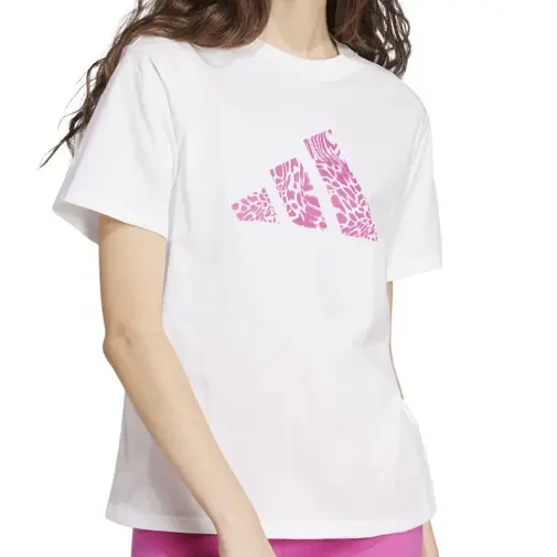 Adidas ženska majica kratkih rukava s kamuflažnim uzorkom, bijela