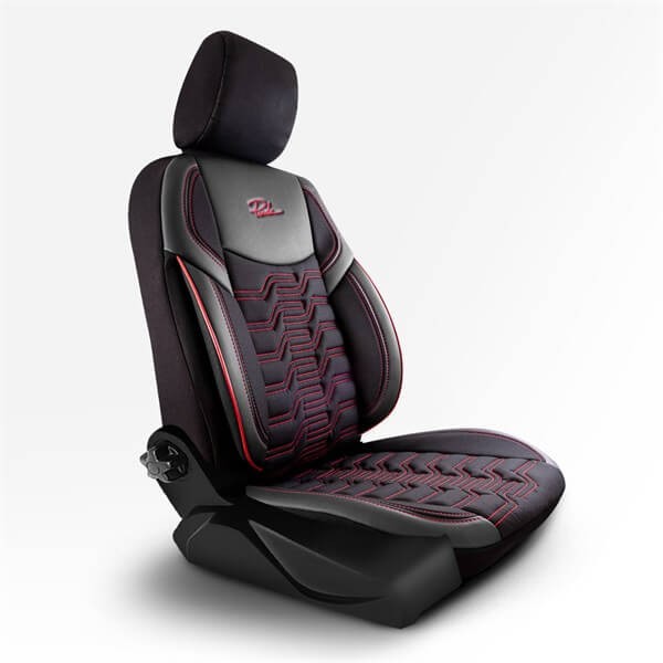 Top Deal Auto presvlaka Berlin, Crno-crvena