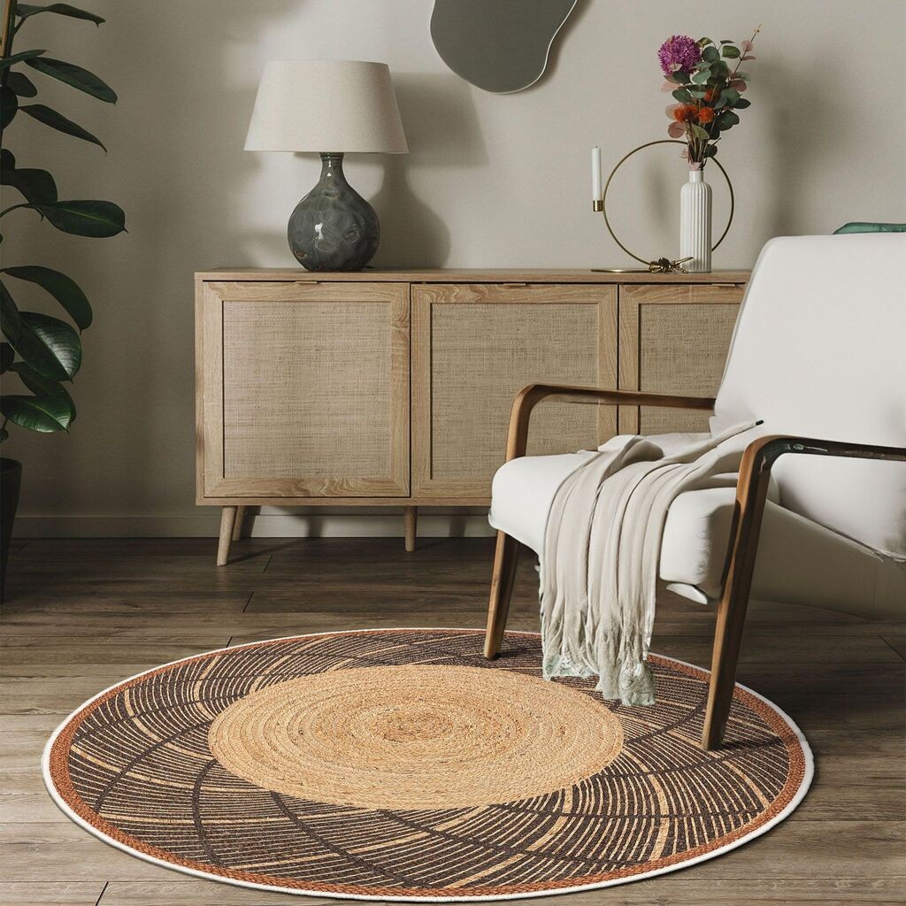 Conceptum Hypnose tepih Woopamuk481, 140x140cm, krem